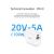 Сетевой адаптер USAMS US-CC070 T15 QC3.0 + PD