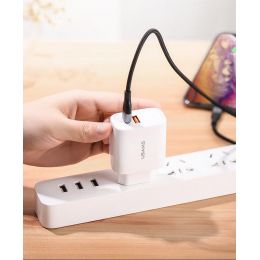 Сетевой адаптер USAMS US-CC070 T15 QC3.0 + PD