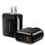 Сетевой адаптер USAMS-ST Sure-Tu US-CC084 T23 (+ кабель U31 Type-C - Lightning) Чёрный