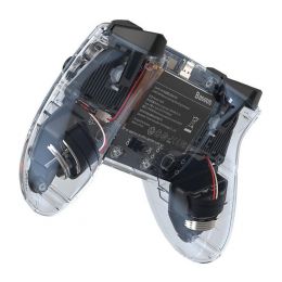 Геймпад Baseus SW Motion Sensing Vibrating для Nintendo Switch и PC Прозрачный черный