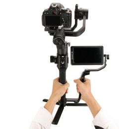 Кронштейн L-образный DigitalFoto L Bracket with cold shoe for camera gimbal