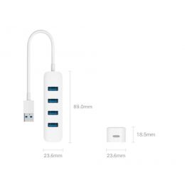 Хаб Xiaomi Mijia USB 3.0/USB-C Splitter