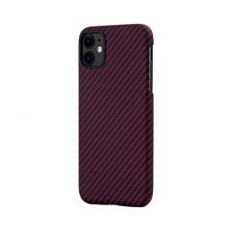 Чехол Pitaka Magez для iPhone 11 Черно-зеленый