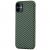 Чехол Pitaka Magez для iPhone 11 Черно-зеленый