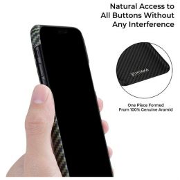 Чехол Pitaka Magez для iPhone 11 Pro Черно-зеленый