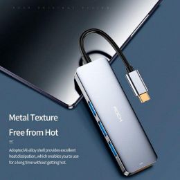 Хаб Rock Type-C - HDMI+USB3.0*3