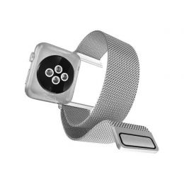 Ремешок X-Doria Mesh для Apple watch 42/44 mm Серебро