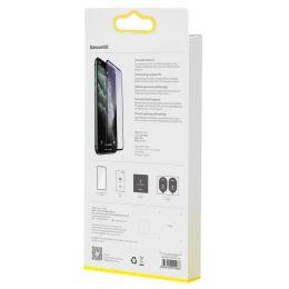 Пленка Baseus 0.25mm Full-screen с защитой зрения для iPhone XS Max/11 Pro Max Чёрная