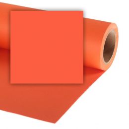 Бумажный фон Colorama 1.35 x 11м Mandarin