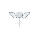 Triflector MKII 3 отражателя Silver/White + рама