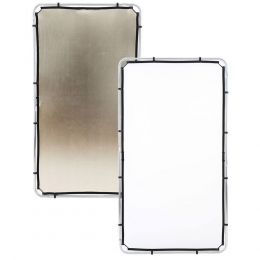 Отражатель Skylite Rapid Fabric М 1.1x2м золотистый/белый