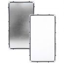 Отражатель Skylite Rapid Fabric М, 1.1x2 м, Silver/White