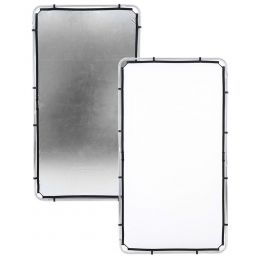 Отражатель Skylite Rapid Fabric М, 1.1x2 м, Silver/White