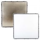 Отражатель Skylite Rapid Fabric L 2x2м золотистый/белый
