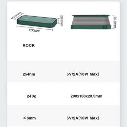 Ультрафиолетовый стерилизатор Rock UVC LED Sterilizer с беспроводной зарядкой
