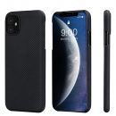 Чехол Pitaka Air для iPhone 11 Черно-серый в полоску