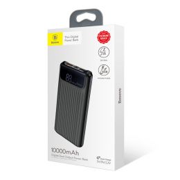 Внешний аккумулятор Baseus Thin 10000mAh Чёрный