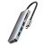 Хаб Rock Type-C - USB*3+TF/SD+PD