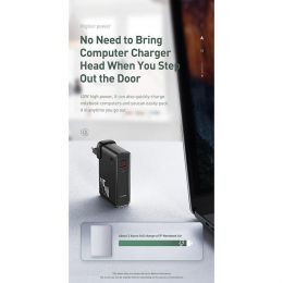 Внешний аккумулятор Baseus GaN C+U 10000mAh 45W EU Белый