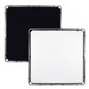 LL LR81521R полотно SkyRapid 1.5x1.5м, цвет черный/белый