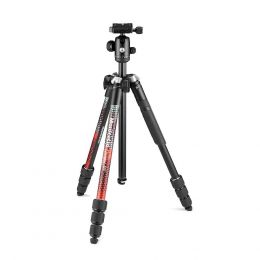 MKELMII4RD-BH Штатив Element II с головой, алюм., 4 секции, красный NEW