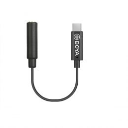 Переходник Boya BY-K4 3,5 мм TRS на USB Type-C