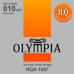 Струны для акустической гитары Olympia HQA1047