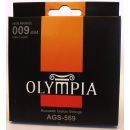 Струны для акустической гитары Olympia AGS569