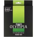 Струны для акустической бас гитары Olympia ABS-65