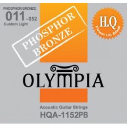 Струны для акустической гитары Olympia HQA1152PB