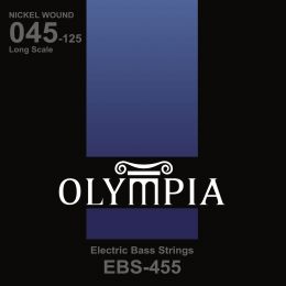 Струны для бас-гитар Olympia EBS455