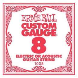 Cтруна для электро и акустических гитар Ernie Ball P01008