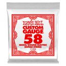 Струна для электро и акустических гитар Ernie Ball P01158