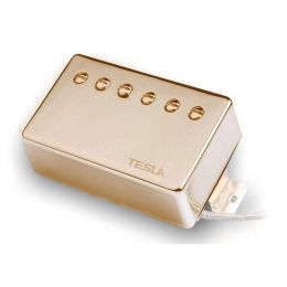 Звукосниматель, хамбакер, золотая крышка Tesla OPUS-1/GD/NE