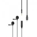 Saramonic LavMicro U1C Петличный микрофон с кабелем 6м и 2мя клипсами, разъем Lighting (iPhone)