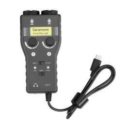 Saramonic SmartRig+ UC адаптер для микрофона (вход XLR) двухканальный на USB-C