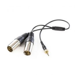 Saramonic SR-UM10-CC1 кабель переходник (1 штекер 3,5 мм, 2 выхода XLR)