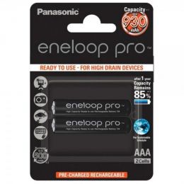 Аккумулятор PANASONIC Eneloop Pro AAA 900 2BP (BK-4HCDE/2BE)