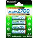 Аккумулятор PANASONIC типа AA 2700 4BP(BK-3HGAE/4BE)
