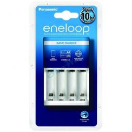 Зарядное устройство Panasonic Eneloop Basic (BQ-CC51E) для 2 или 4 акк АА/ААА Ni-MH, 10 часов