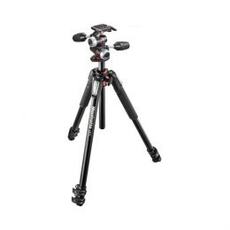 MK055XPRO3-3W штатив алюм. MT055XPRO3 + голова MHXPRO-3W DUAL 3/183/74/3,5/8 (сек/выс/слож/вес/нагр) черный