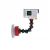 Держатель на присоске Suction Cup & GorillaPod Arm (черный/красный)