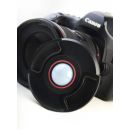 Крышка Flama FL-WB62С на объектив для защиты и установки баланса белого, 62mm, цвет черный/красный