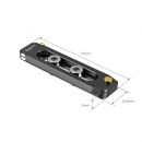Крепление SmallRig BUN2483B Low-profile NATO Rail 70мм