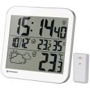 Часы настенные Bresser MyTime LCD, белые