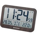 Часы настенные/настольные Bresser MyTime MC LCD в корпусе под дерево