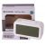 Часы настольные Bresser MyTime Duo LCD, белые