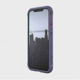 Чехол Raptic Shield для iPhone 12/12 Pro Чёрный/Красный градиент