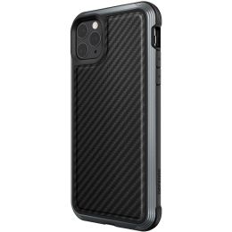 Чехол Raptic Lux для iPhone 12 Pro Max Чёрный карбон