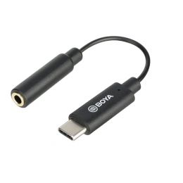 Переходник Boya BY-K6 3,5 мм TRS на USB Type-C (для DJI OSMO)